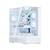 ZALMAN｜ザルマン｜PCケース ミドルタワー P40 Prism White（ホワイト）｜P40PRISMWHITE