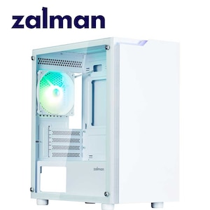 ZALMAN�b�U���}���bMicro-ATX�AMini-ITX�Ή� �~�j�^���[ PC�P�[�X T4 PLUS White�i�z���C�g�j�bT4PLUSWHITE