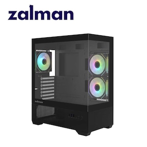 ZALMAN�b�U���}���bATX�AMicro-ATX�AMini-ITX�Ή� �~�h���^���[ PC�P�[�X CHRONIX V2 Black�i�u���b�N�j�bCHRONIXV2BLACK