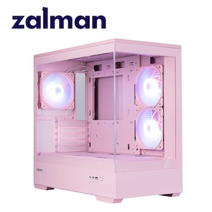 ZALMAN�b�U���}���bMicro-ATX�AMini-ITX�Ή� �~�j�^���[ PC�P�[�X P30 PINK V2�i�s���N�j�bP30PINKV2