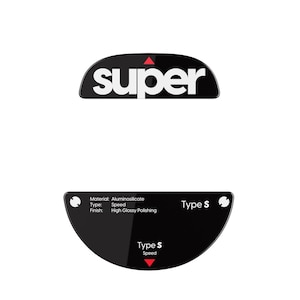 Pulsar Gaming Gears�i�p���T�[ �Q�[�~���O �M�A�j�bSuperglide Type-S for TenZ Signature Edition Gaming Mouse Black�bPTZSGSB