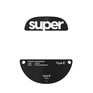 Pulsar Gaming Gears�i�p���T�[ �Q�[�~���O �M�A�j�bSuperglide Type-C for TenZ Signature Edition Gaming Mouse Black�bPTZSGCB