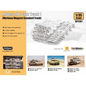 1/35 イスラエル国防軍履帯シリーズ1 メルカバ/マガフ用基本履帯【WOLWP12001】
