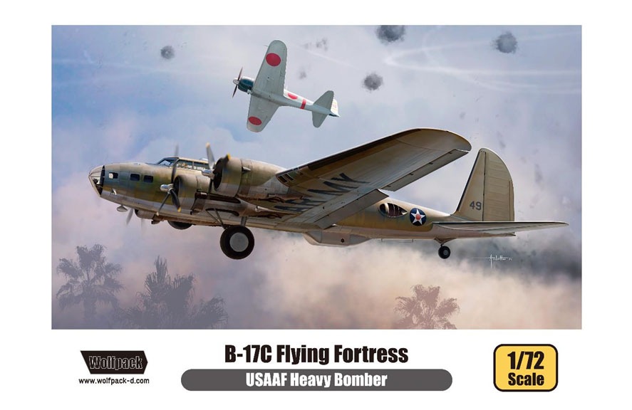 1/72 B-17C フライングフォートレス(プレミアムエディション