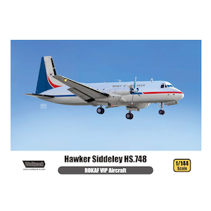1/144 ホーカー・シドレー HS.748 「韓国政府専用機」 (プレミアムエディションキット)【WOLWP14002】