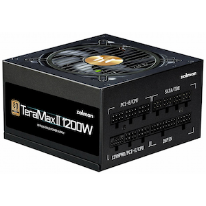 ZALMAN｜ザルマン｜ATX 3.0準拠 電源ユニット 1200W（ブラック）｜ZM1200-TMX2