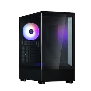 ZALMAN｜ザルマン｜ショーケーススタイルPCケース P10 Black（ブラック）｜P10BLACK