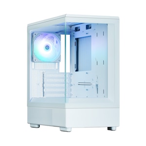 ZALMAN｜ザルマン｜ショーケーススタイルPCケース P10 White（ホワイト）｜P10WHITE