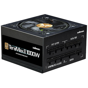 ZALMAN｜ザルマン｜ATX 3.0準拠 電源ユニット 1000W（ブラック）｜ZM1000-TMX2