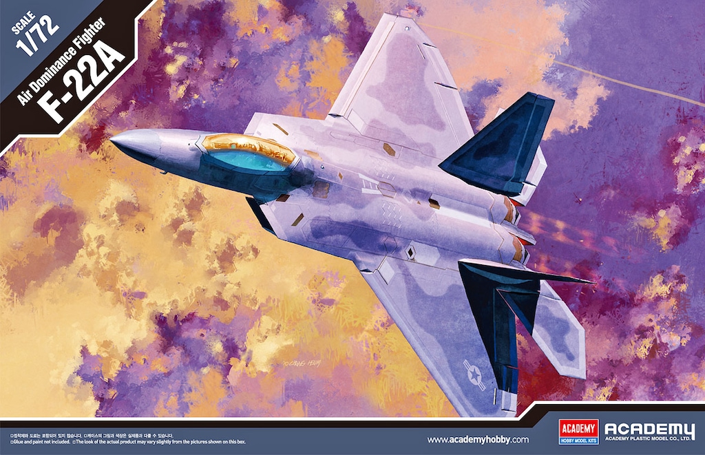 ホビーボス1/72「F-22ラプター」完成品
