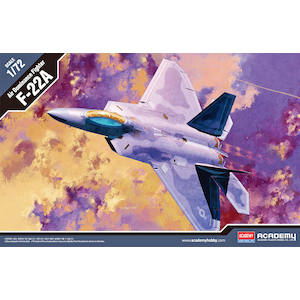 【再生産】1/72 F-22A ラプター【12423】