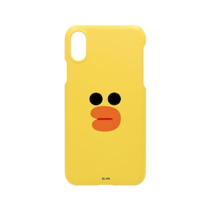 LINE FRIENDS�biPhone XR�p SLIM FIT �t�F�C�X�i�T���[�j�bKCL-SFA008