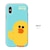 LINE FRIENDS�biPhone SE(��3/2����)/8/7�p �n�C�u���b�h�P�[�X DUAL GUARD �x�[�V�b�N�i�T���[�j�bKCL-LBA016