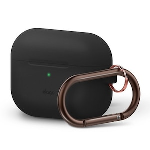 �G���S�bORIGINAL HANG �V���R���P�[�X�i�u���b�N�jfor AirPods Pro�bEL_APPCSSCOH_BK