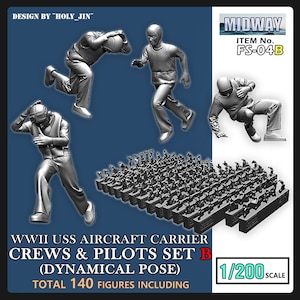 �g���t�@�N�g���[�b1/200 WWII �� �A�����J�C�R�q���͓�����Z�b�g02 �~�b�h�E�F�[�C��u�����퓬�Ԑ��v�yFS-04B�z�bFS-04B ��ض����ݺ����޶�ĳ�ޮ��ݾ��2