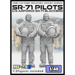 �g���t�@�N�g���[�b1/48 �A�����J��R�헪��@�@SR-71�p�C���b�g��RSO�Z�b�g(2�̃Z�b�g)�yMF-29B�z�bMF-29B 1/48 SR-71�߲ۯ� RSO���