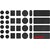 Pulsar Gaming Gears�i�p���T�[ �Q�[�~���O �M�A�j�bSupergrip Universal Grip Tape Precut Sheet �}�E�X�p�O���b�v�e�[�v�bSGDIY2