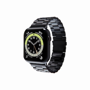 miak�bApple Watch 41mm(Series7)/40mm(SE/6/5/4)/38mm(3/2/1)�p METAL BAND�i�u���b�N�j�bSFBMA-W3840BK