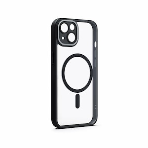 miak�biPhone 13�p �����Y�K�[�h��̌^MagSafe�Ή��N���A�P�[�X�i�u���b�N�j�bMA52138I13