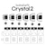 AZLA�b�C���[�s�[�X�Z�b�g�iSS/S/MS�T�C�Y�e1�y�A�j�sSednaEarfit Crystal 2 Standard�t�bAZL-CRYSTAL2-STSETS