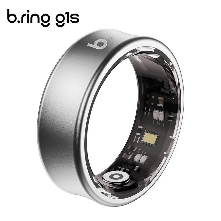 G1S スマートリング チタン US7号（シルバー） | B．Ring