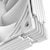 Sudokoo�b�X�h�N�E�b30mm��140mm PC�P�[�X�t�@���i�z���C�g�j�bMACH140-WH