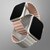 UNIQ�bApple Watch 38/40/41mm�p REVERSIBLE MAGNETIC STRAP�iBLUSH PINK/BEIGE�j�bUNIQ-41MM-REVPNKBEG