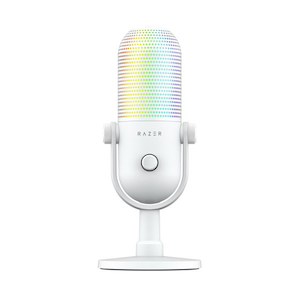 Razer�b���C�U�[�b�y�������K�i�z�Q�[�~���O�}�C�N Seiren V3 Chroma (�^�b�v�g�D�~���[�g�@�\���� RGB USB White Edition)�bRZ19-05060200-R3M1