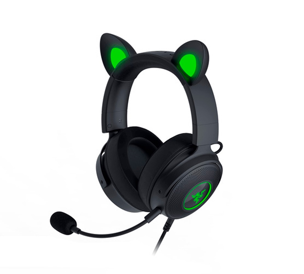 国内正規品】ゲーミングヘッドセット Kraken Kitty V2 Pro Black