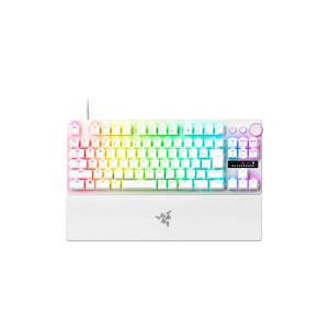 Razer�b���C�U�[�b�y�������K�i�z�Q�[�~���O�L�[�{�[�h Huntsman V3 Pro Tenkeyless JP (���s�b�h�g���K�[�Ή� ���w�� �L�� ���{��z�� White Edition)�bRZ03-04981800-R3J1