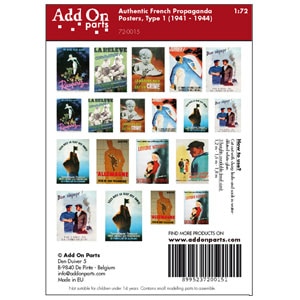 Add-On parts�b1/72 �t�����X�@�v���p�K���_�|�X�^�[ 1�i1941-44�j�y72-0015�z�bAddOn 72-0015 ��ݽ �����ݶ�����߽��
