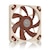 Noctua�b�m�N�`���A�bPC�P�[�X�t�@�� [120mm/1850RPM]�i�u���E���j�bNF-A12X15-PWM
