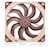 Noctua�b�m�N�`���A�bPC�P�[�X�t�@���~2�Z�b�g [140mm /1500RPM] �X�N�G�A�t���[�� �i�u���E���j�bNF-A14X25G2PWMSX2-PP