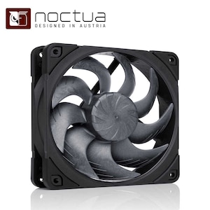 Noctua�b�m�N�`���A�b������ chromax.black 120mm PWM �P�[�X�t�@�� �i�u���b�N�j�bNF-A12X25-G2-PWMCHBK
