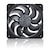 Noctua�b�m�N�`���A�b������ chromax.black 120mm PWM �P�[�X�t�@�� 2��Z�b�g���f���i�u���b�N�j�bNFA12X25G2PWMSX2PPCB