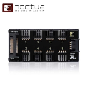 Noctua�b�m�N�`���A�b8 channel PWM fan HUB�bNA-FH1