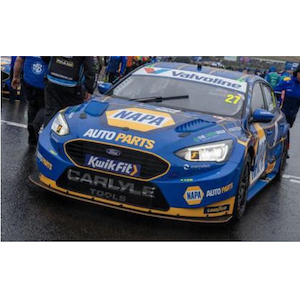 �X�p�[�N�b1/43 NAPA Racing UK - No.27 - Ford Focus Titanium BTCC - Knockhill - Race Against Dementia�yUK074�z�bUK074 NAPA No.27 ̫��� BTCC ɯ���