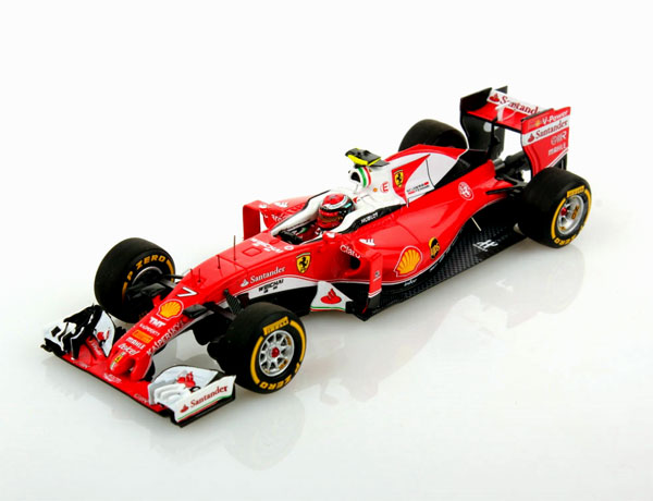1/43 Ferrari SF16-H No.7 2nd Bahrain GP 2016 Kimi Raikkonen