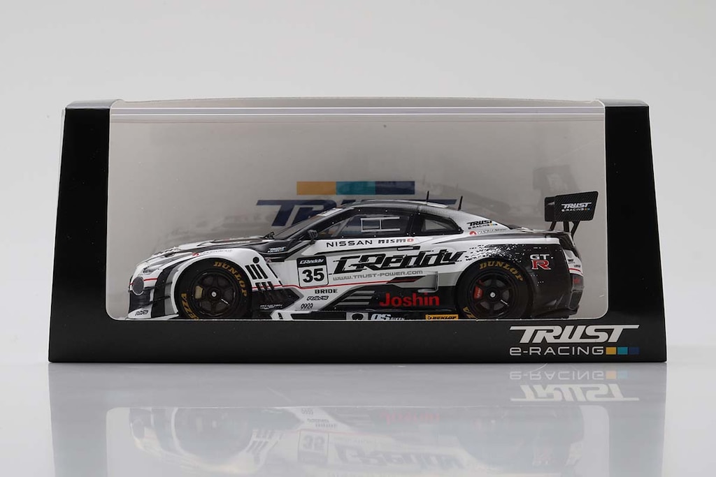 GReddy TRUST RACING 99 ブラック Nissan GT-R R35 TRUST e-Racing (ミニカー) - ホビーサーチ