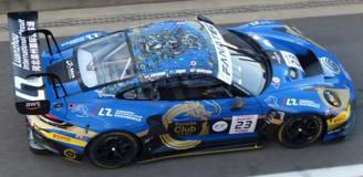 1/43 Porsche 911 GT3 R (992) No.23 Phantom Global Racing 24H