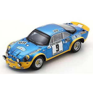 1/43 Alpine A110 Turbo No.9 Vainqueur Criterium des Cevennes 1972【SF228】