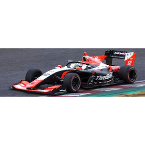 1/43 SF19 No.12 ThreeBond Drago CORSE M-TEC HR-417E Super Formula 2022【SJ118】