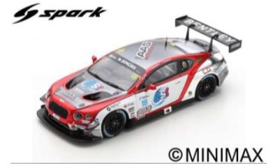 1/43 Bentley Continental GT3 No.18 AAS Motorsport Thailand