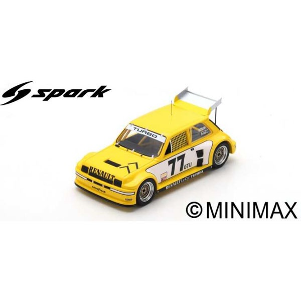 1/43スパークsparkルノー5 RENAULT1981 IMSA SPARK-MODEL US059 Renault 5 #77 IMSA RS 1980 Patrick