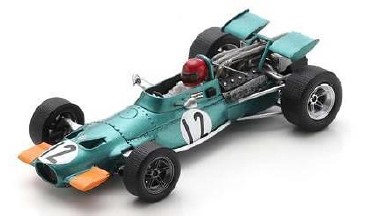 □スパークモデル 1/43 1969 BRM P139 #12 J.オリバー イタリア