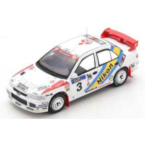 1/43 Mitsubishi Lancer EVOLUTION III No.3 2nd Rally Hong Kong - Beijing 1995【S6520】