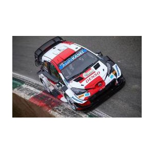 1/43 TOYOTA Yaris WRC No.1 Winner Rally Monza 2021 WRC Manufacturer Champions 2021（With figurines and flags）【S6595】