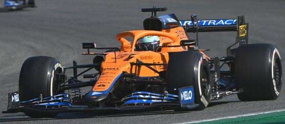 1/43 McLaren MCL35M No.3 McLaren Winner Italian GP 2021 With
