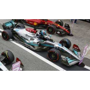 1/43 Mercedes-AMG Petronas F1 W13 E Performance No.63 Mercedes-AMG Petronas F1 Team Winner Brazilian GP 2022(With pit and number board)【S8557】