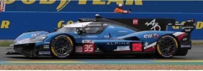 1/43 Alpine A424 #36 2024年ルマン24時間レース 1/43 Spark Alpine A424 No.36 ALPINE ENDURANCE TEAM Le Mans